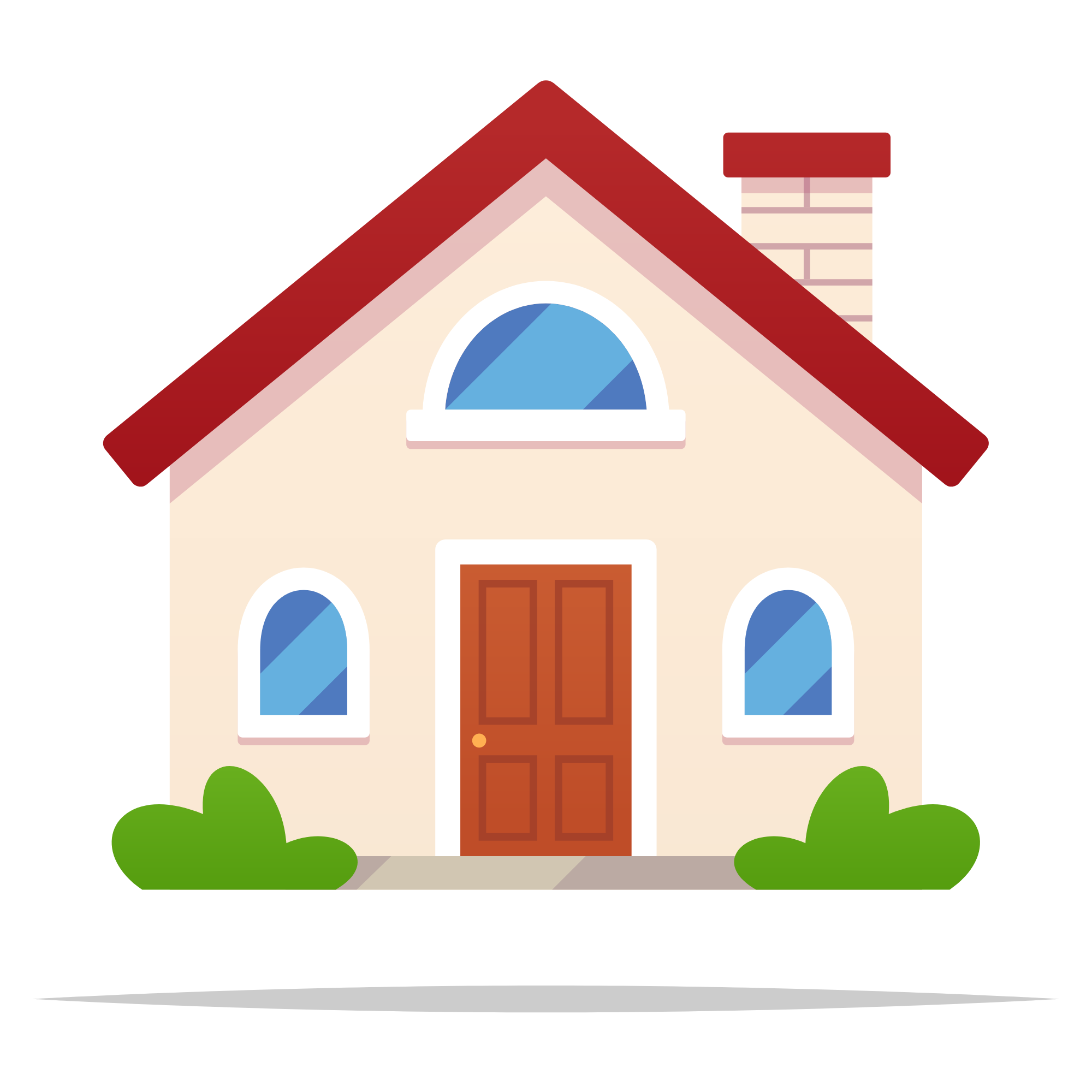 Cartoon image of a house